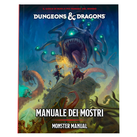 D&D Dungeons & Dragons - Manuale dei Mostri D&D 2025 ITALIANO - ED5 REVISED