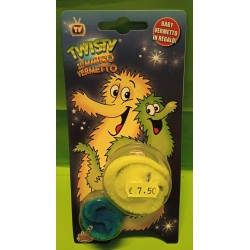 Twisty Il Magico Vermetti 2 Verde e Giallo Grandi giochi Vintage Nuovo Sigillato