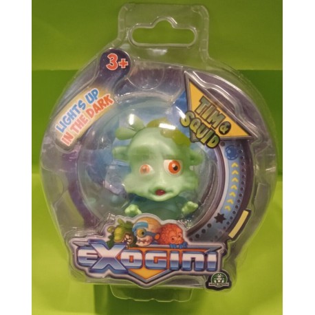 Exogini Timo Squid Action figure Fosforescente Giochi Preziosi Nuovo