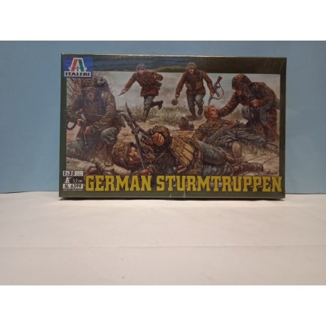 German Strmtruppen Figures Soldiers  1/35 N 6399 Italeri