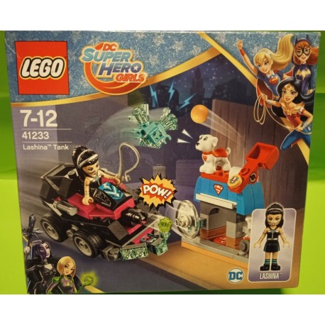 DC Super Hero Girls Lego 41233 Lashina Tank 7-12 anni Nuovo