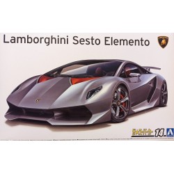 Lamborghini Sesto Elemento Plastic Model Kit  Scala 1/24 Aoshima