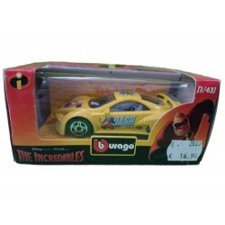 BBurago Disney The Incredibles Dash Prima Giugiaro 1/43 OOP Burago Boxed