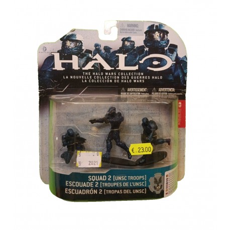 Halo Collection Halo Wars Squad 2 UNSC Troops McFarlane 1:32