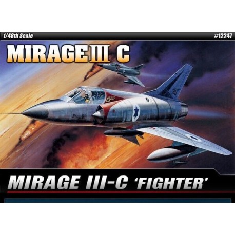 Mirage IIIC - Plastic Model Kit 1/48 Academy - 12247