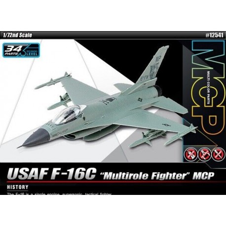 USAF F-16C MR - Plastic Model Kit 1/72 Academy - 12541