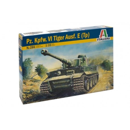 Panzer VI Tiger Ausf E Tank WW2 Model Plastic Kit Italeri 1:35 - n.286