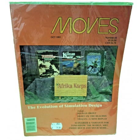 Moves Afrika Korps Anno 91 the Rivista N 65 in Inglese