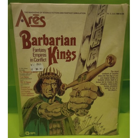 Ares Magazine - Barbarian Kings - English ed. - TSR Game to Play Included