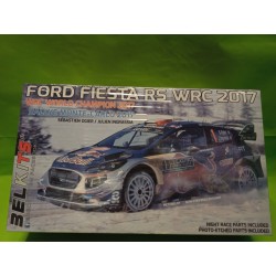 Ford Fiesta RS WRC 2017 World Champion Plastic Model Kit 1:24 N 12 Bel Kits