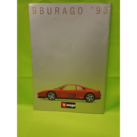 Catalogo BBurago '93  Auto Edition Pagine 68 Nuovo Vintage