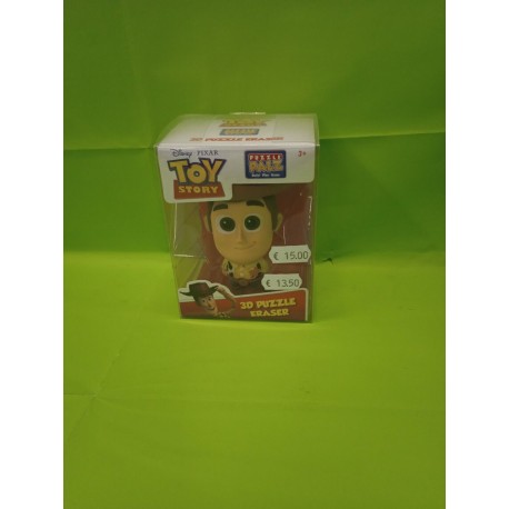 Toy Story Woody Disney Pixar Puzzle Palz 3 D Puzzle Eraser Gomma da cancellare