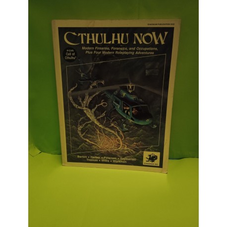 Cthulhu Now For Call of Cthulhu  Manuale in Inglese N 2322 Chaosiun inc