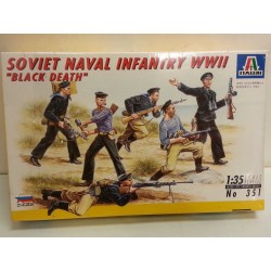 Soviet Naval Infantry WWII Figures Soldiers 1/35 N°351 Italeri