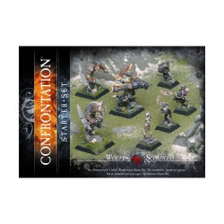 Confrontation Miniatures Game Starter set Wolfen vs Scorpions (Fantasy no D&D)