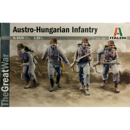 Austrian Infantry WWI Fanteria Austriaca Figures Model Plastic Kit Italeri 1/35