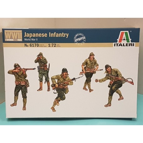 Japanese Infantry World  War II Figures 1/72 N°6170 Italeri Soldatini