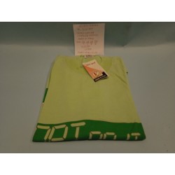 T shirt Giro Verde con scritta in Rilievo Taglia 50 Elleci Sport Vintage Nuovo