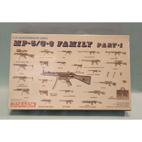 MP 5 G 3 Family Part 1 Scala 1/35 Quartermaster Series N°3803 Dragon