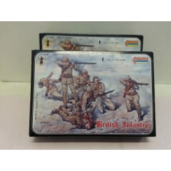 British Infantry Figures 44 Soldiers  1/72 Art 0038 Strelets  Soldatini