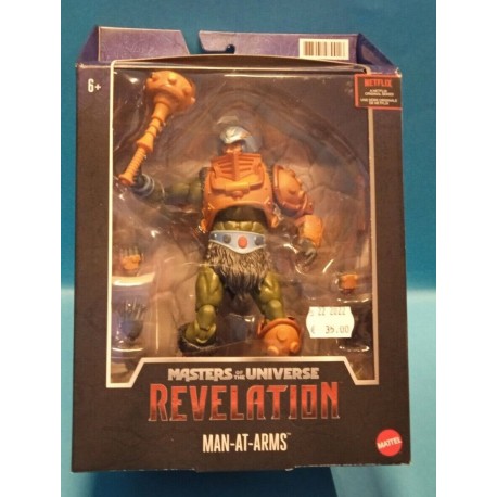 Masters of the  Universe Revelation Man at Arms  Action figure Mattel