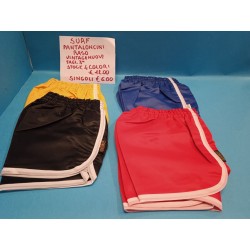 Pantaloncini Basket Raso  colori Rosso Tg3 Surf Vintage Nuovi