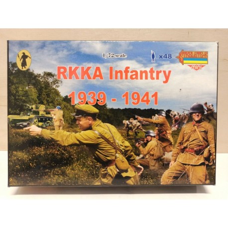 RKKA Infantry 1939 - 1941 Figures Soldiers 48 1/72 N° M031 Strelets 