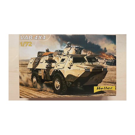 VAB 4x4 Plastic Model Kit 1/72 Heller N°79898