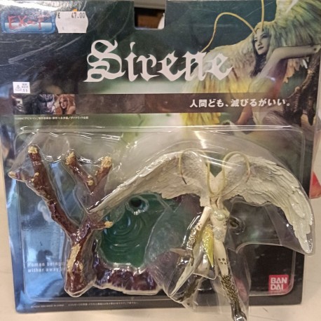 Sirene con piedistallo Action figure  N15 Bandai Nuovo Sigillato