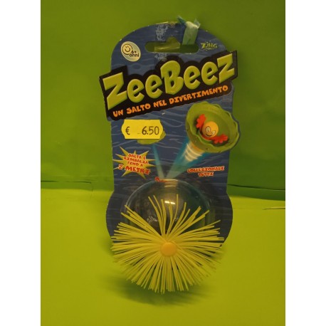 Zeepeez Giallo un salto nel divertimento Action figure Zing Nuovo Sigillato