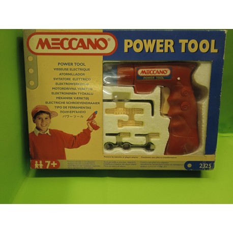 Meccano Power Tool  Svitatore Elettrico Costruzioni in Metallo N 2325