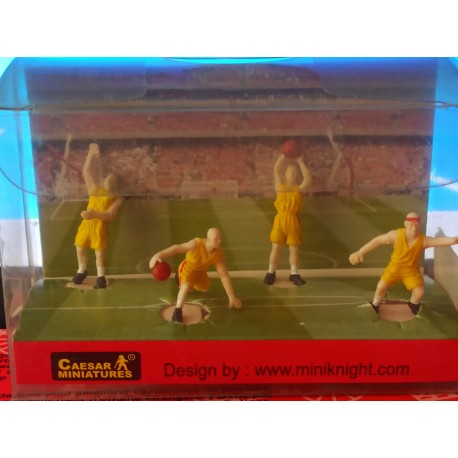 Basket 1:72 Figures - Miniknight Caesar - Soldatini dipinti - painted (*7)