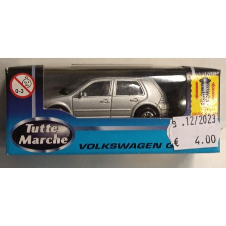 Volkswagen VW Golf - Die Cast Metal Car Model - 1:60 (ca) Globo