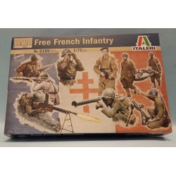 Free French Infantry WWII Soldatini Soldiers N°6189 Scala 1/72 Italeri