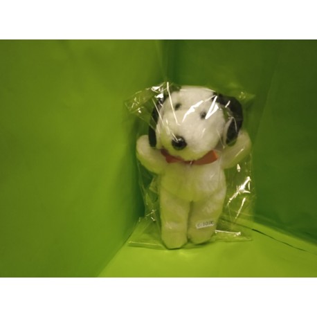 Snoopy in Peluches con fiocchetto rosso Cagnolino