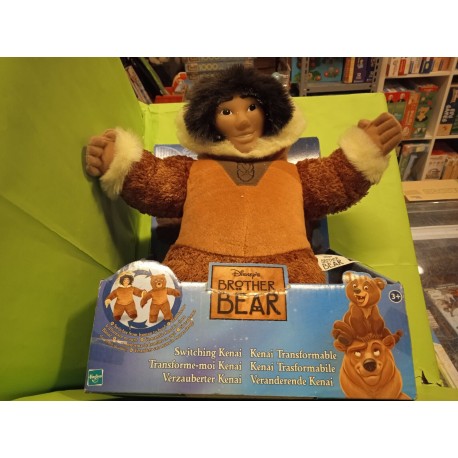 Brother Bear  Kenai Trasformabile Action figure 29/30 cm. Disney Hasbro Nuovo