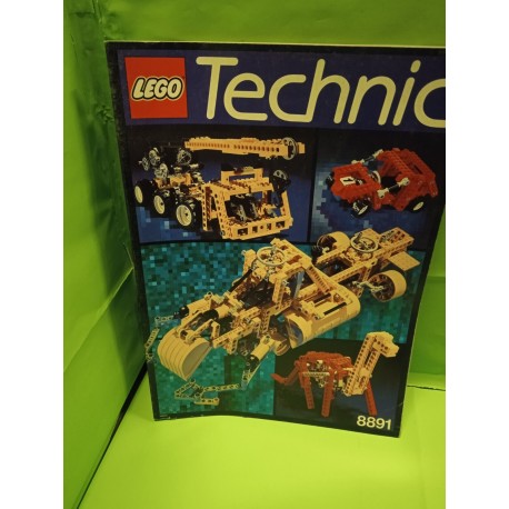 Catalogo Lego Technic 8891 Vintage Nuovo