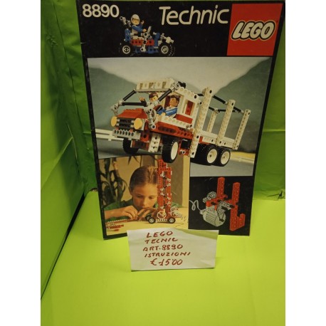 Catalogo Lego Technic 8890 Istruzioni  Vintage Nuovo