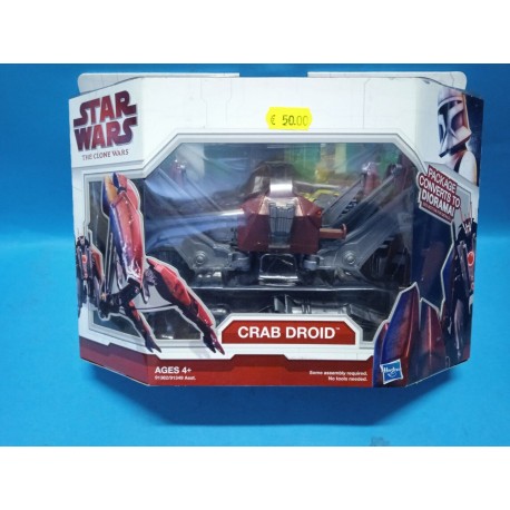 Star Wars The Clone Wars Crab Droid Action Figure Hasbro