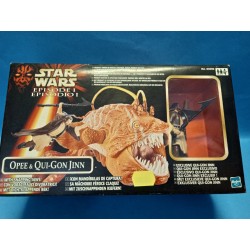 Star Wars Episode I Opee Qui Gon Jinn  Action Figure Hasbro