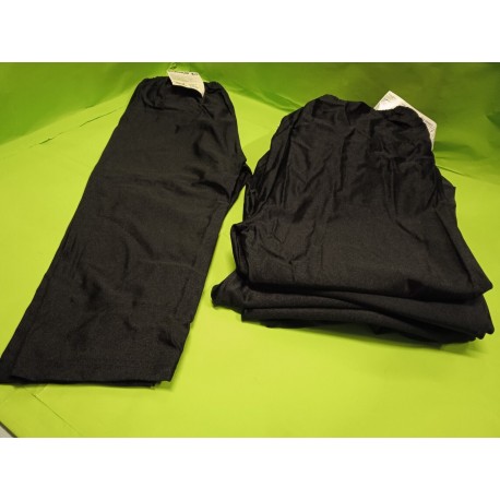 Stock 7 Pantaloncini Bermuda Nero LicraTg 42-44-46 Lyrian Vintage