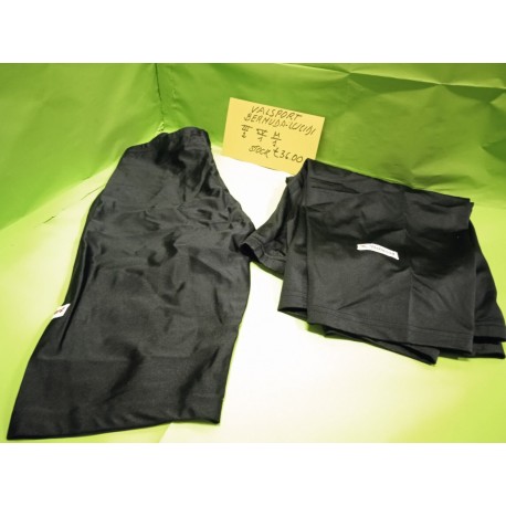 Stock 4 Pantaloncini Bermuda Nero Licra Tg3-4-M  Valsport Vintage