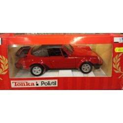 Porsche 911 Cabrio Red Scala 1:16 Made in Italy Polistil Made in Italy Die-Cast 