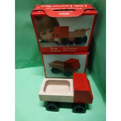 Truch Camion Little Learner Toys 1-2 Anni in Legno Semper