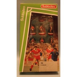 Denmark Subbuteo Squadra di Calcio Straniera 10 calciatori + 1 Portiere - 785