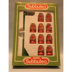 Liverpool Subbuteo Squadra di Calcio straniera 10 calciatori + 1 Portiere - 41