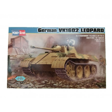 German WWII Leopard VK1602 Tank -  Plastic model Kit 1:35 Hobby Boss cod. 82460