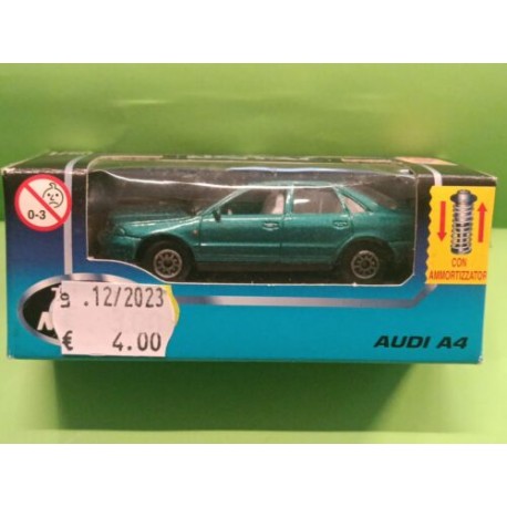 Audi A 4 (Green metal) 1:60 - Globo - Serie Heavy Metal (diecast-metal)