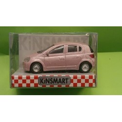 Toyota VITZ (pink metal) pullback mechanism 1/64 ca (diecast-metal) Kinsmart