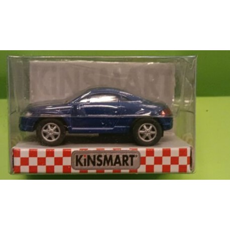 Audi TT (blue metal) pullback mechanism 1/64 ca (diecast-metal) Kinsmart